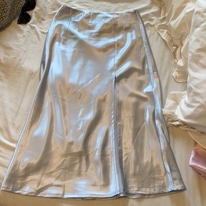 Princess Polly satin skirt